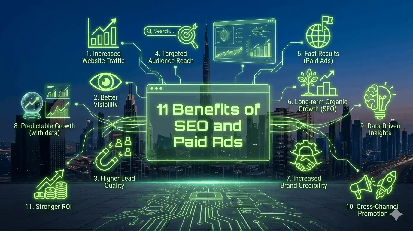 11 Benefits of SEO and Paid Ads Together for Lebanese Businesses